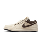 Air Jordan "1 Low PRM" M - Pale Ivory / Baroque Brown