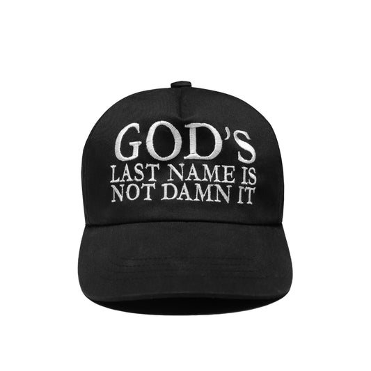 NINO SUCIO "GOD'S LAST NAME 5 Panel" M - BLACK