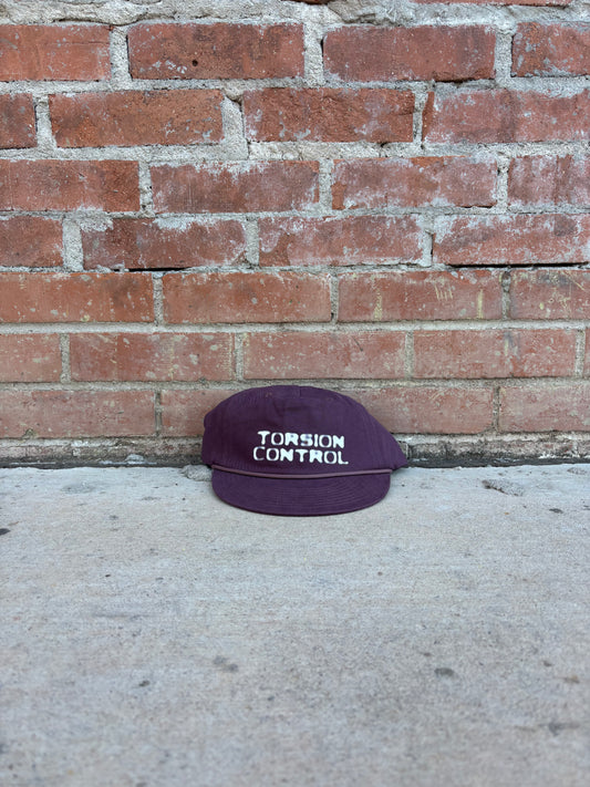 Metalwood Studio "Torsion Control Rope Hat" - Burgandy