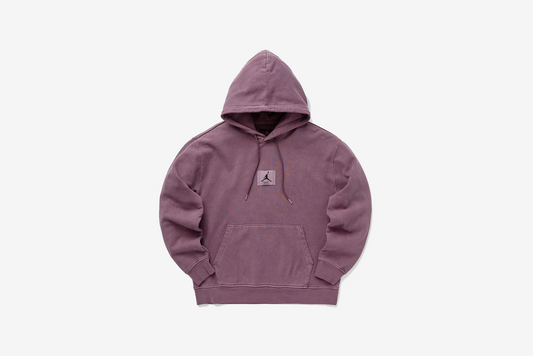 Jordan "Statement Fleece Washed Pullover Hoodie" M - Sky J Mauve