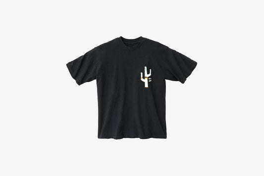 Manor "Chrome Hang Time Junior" T-Shirt K - Black / Chrome