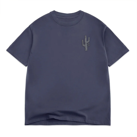 Manor "Manor Classic Embroidered Tee" Kids - Vintage Navy