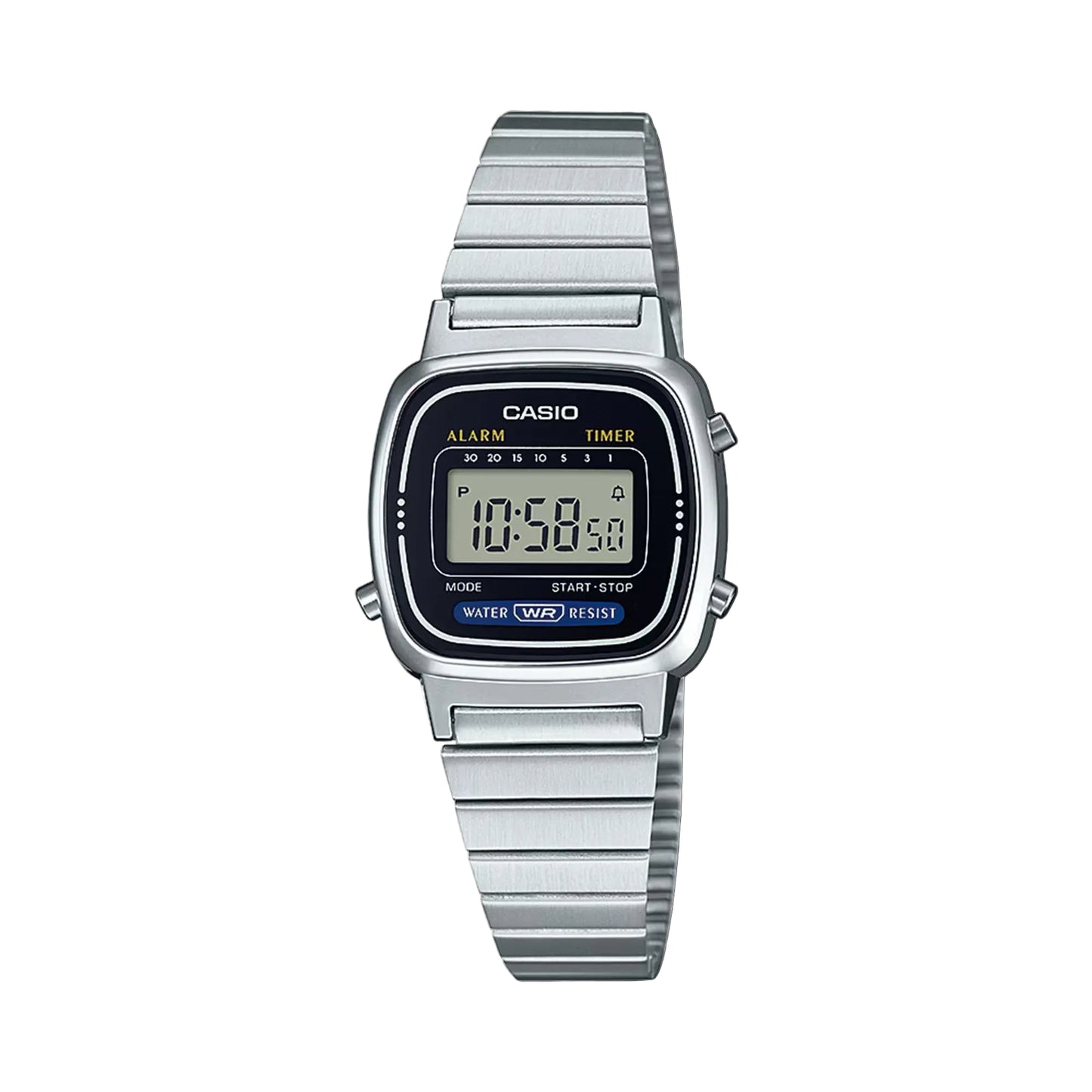 Casio "LA670WA-1" Watch - Silver
