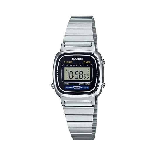 Casio "LA670WA-1" Watch - Silver