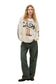 Daydreamer "Johnny Cash 1932 Boots Merch Long Sleeve Tee" Womens - Stone Vintage