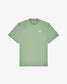 Malbon "Mare Mockneck Tee" Mens - Seafoam Sage