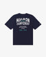 Malbon "Bermuda Championship Tee" Mens - Midnight