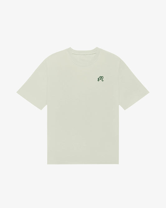 Malbon "Bermuda Palms Tee" Mens - Green Tint