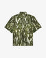 Malbon "Pine Inkwash Windshirt" Mens - Olive Inkwash