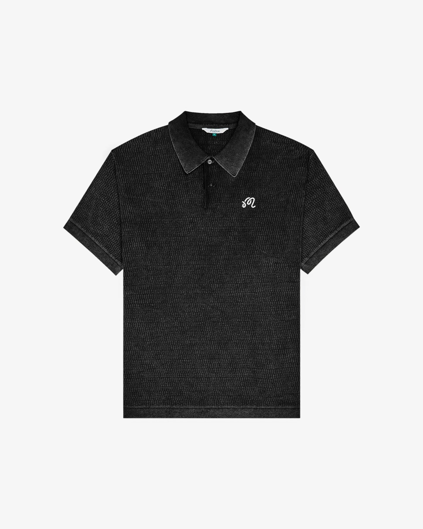 Malbon "Brickwork Shirt" Mens - Black