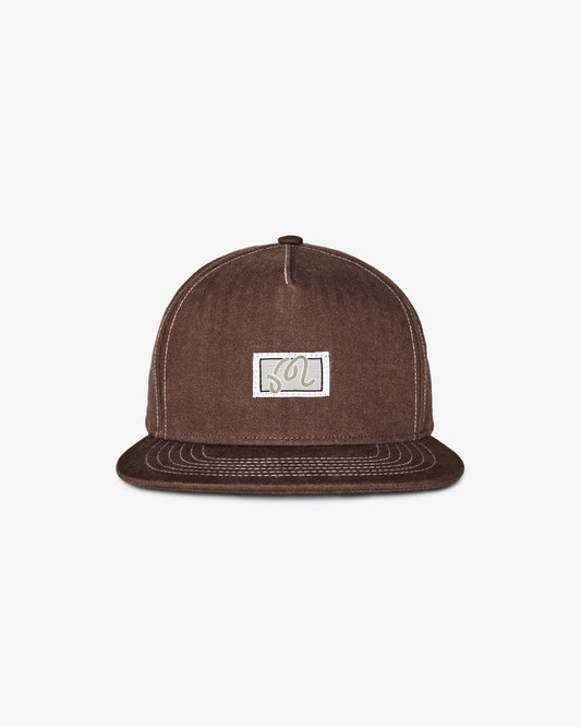Malbon "Station Snapback" Mens - Carafe