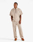 Malbon "Hickory WindShirt" Mens - Hickory Brown Shirt