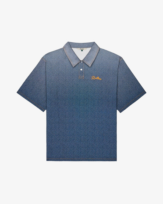 Malbon "Ironfade Polo" Mens - Dusty Navy