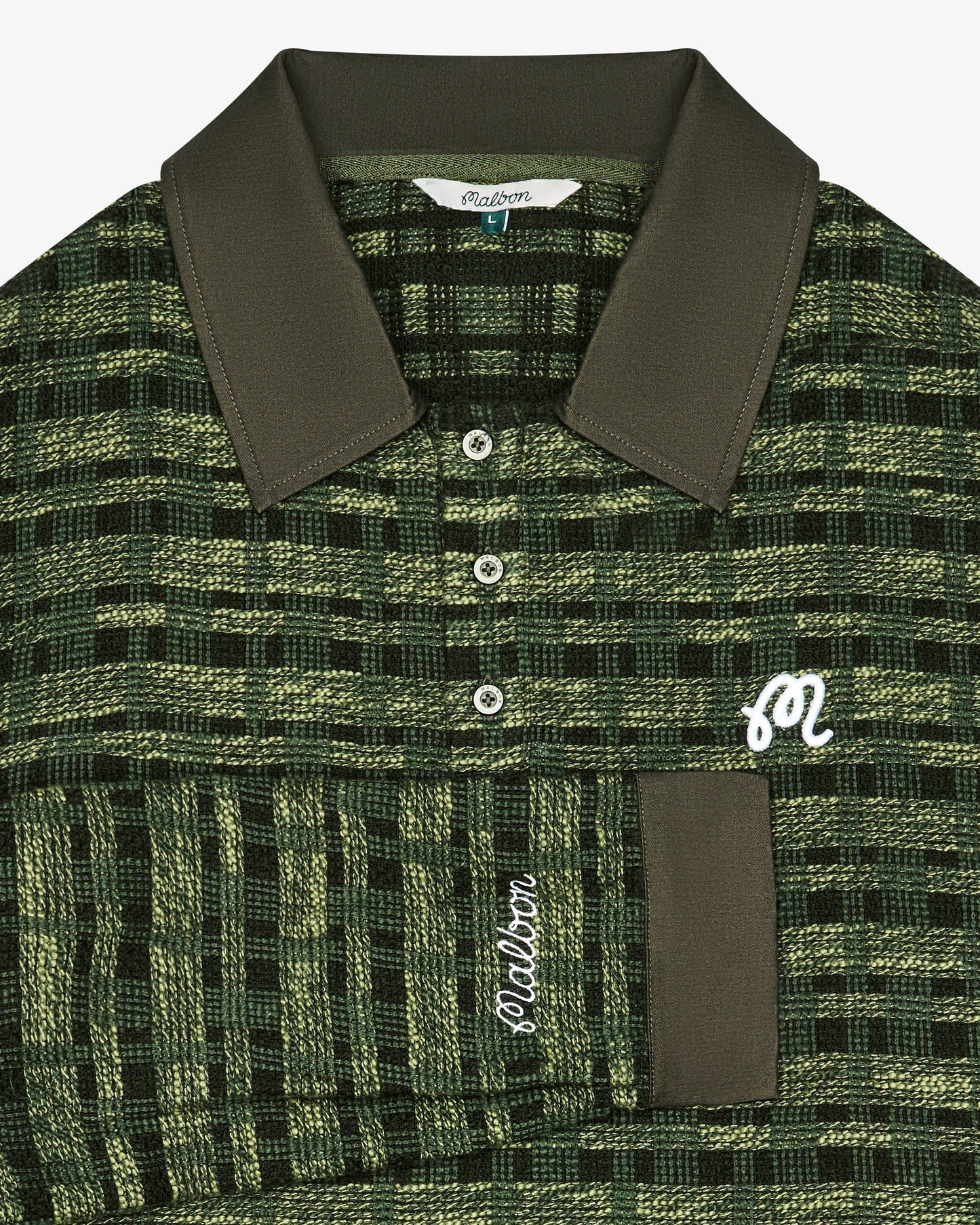 Malbon "Wabi Polo" Mens - Olive