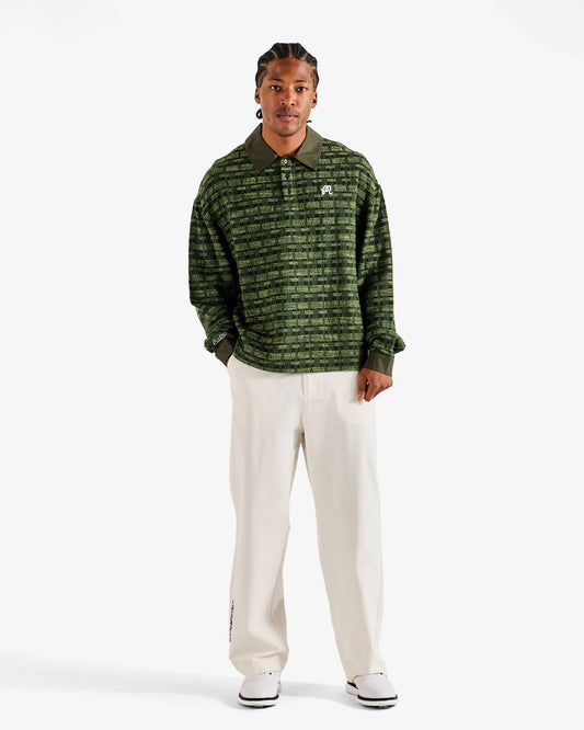 Malbon "Wabi Polo" Mens - Olive
