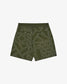 Malbon "Mesh Basket Pocket Short" Mens - Olivine