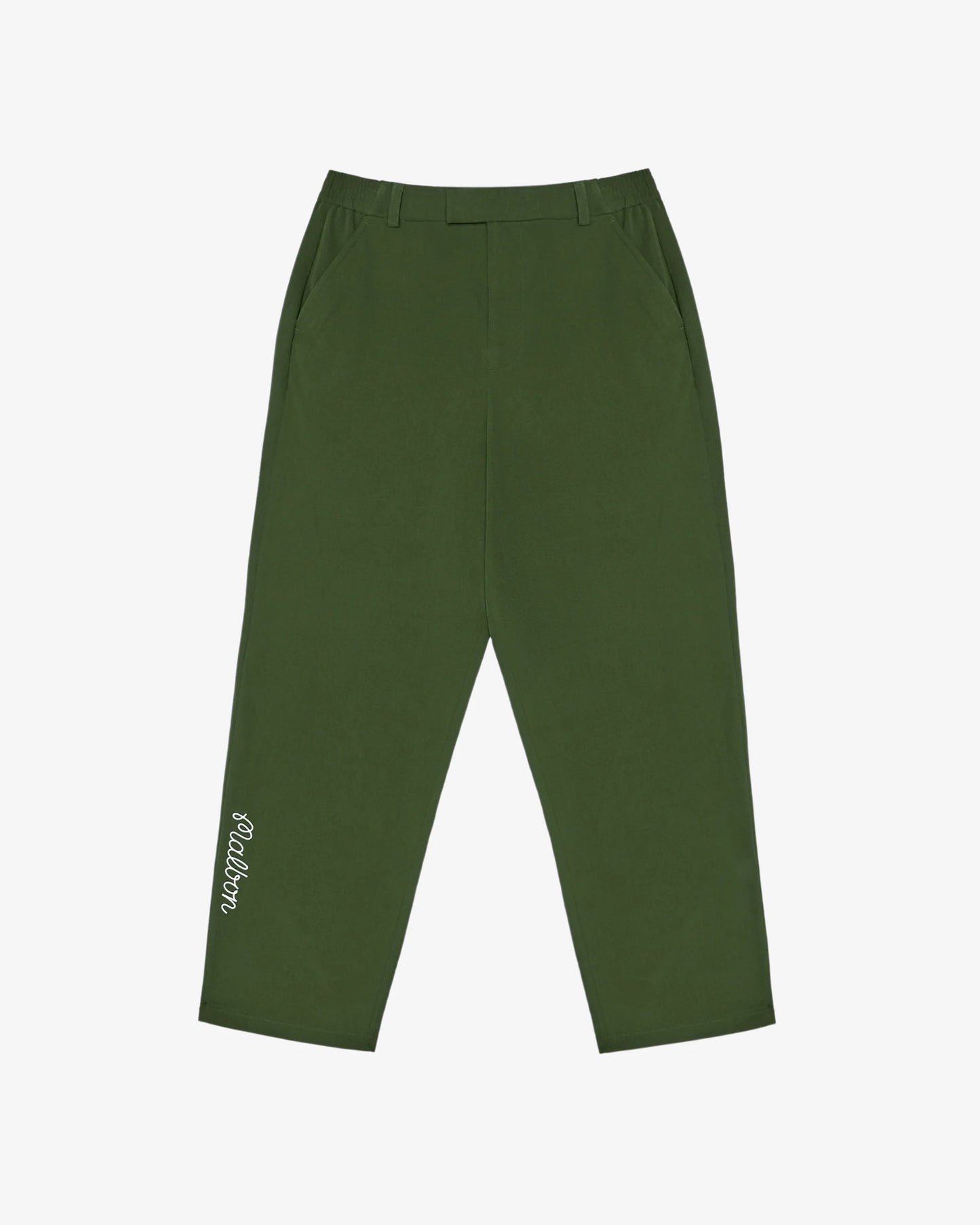 Malbon "Magnolia CoolCore Pant" Mens - Chive