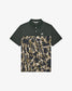 Malbon "Tour Divot Camo Polo" Mens- Bark Camo