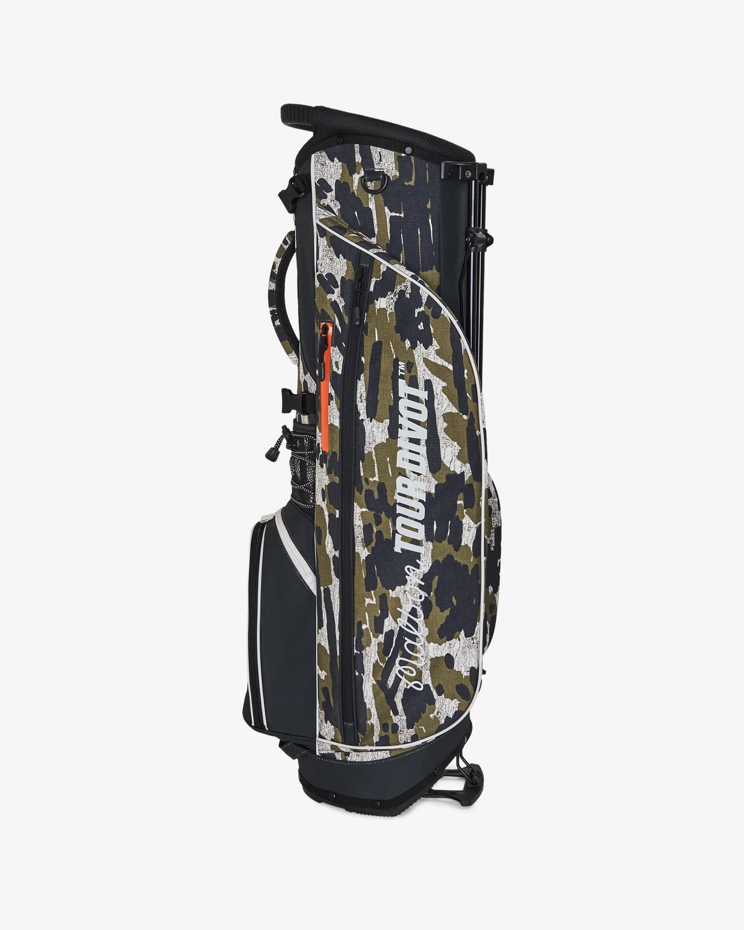 Malbon "Tour Divot Camo Walking Bag" Unisex - Bark Camo