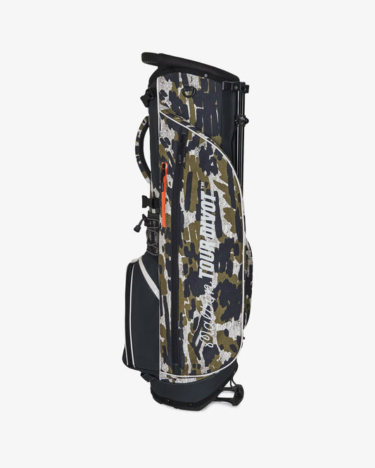 Malbon "Tour Divot Camo Walking Bag" Unisex - Bark Camo