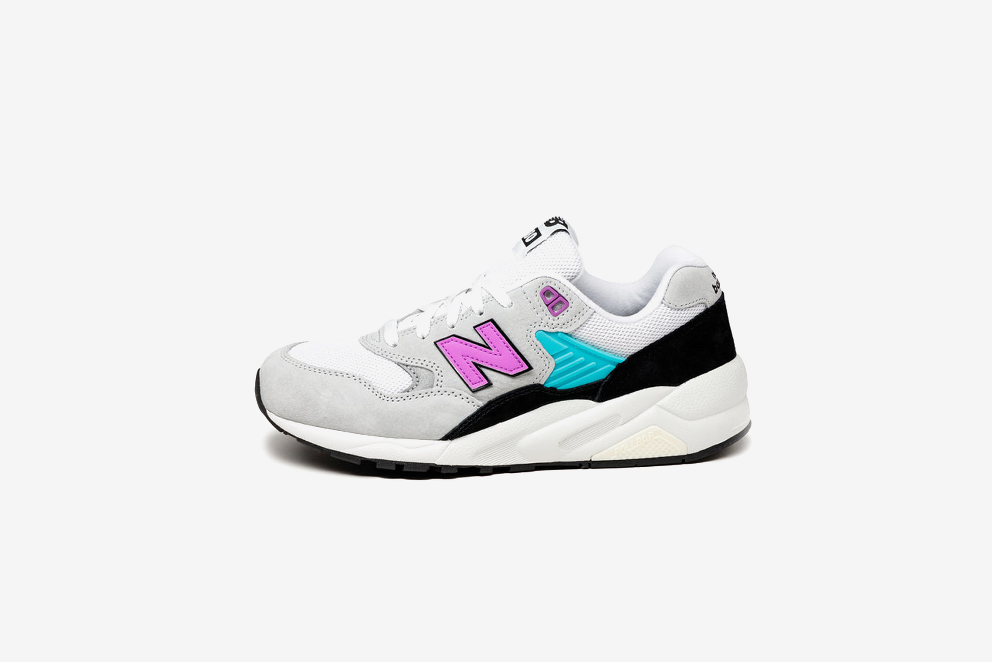 New Balance 580 M Grey Pink Aqua Manor
