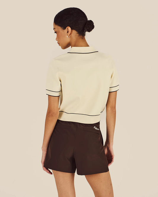 Malbon "Solene Short " Womens - Brown