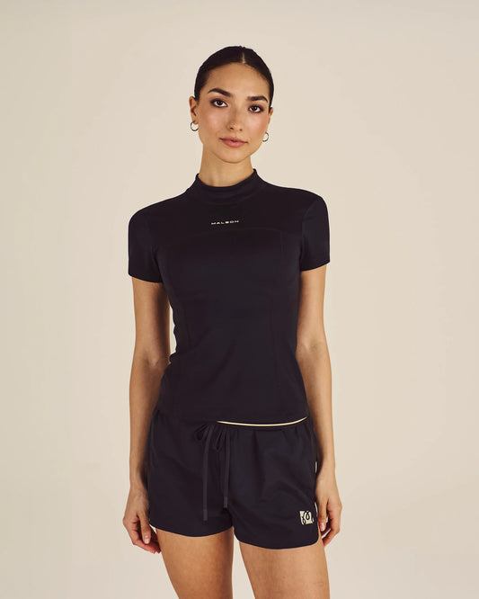 Malbon "Orelia Tee" Womens - Black
