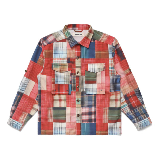 Metalwood Studio "Madras Patch Explorer Shirt" M- Multicolor