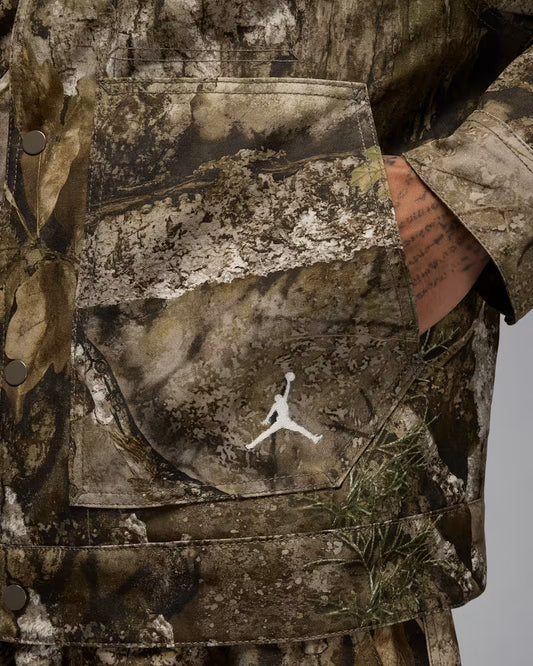 Jordan "Flight Chicago Realtree Jacket" M - Medium Olive / Sail