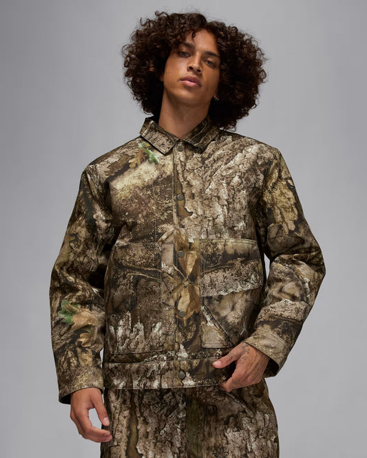 Jordan "Flight Chicago Realtree Jacket" M - Medium Olive / Sail