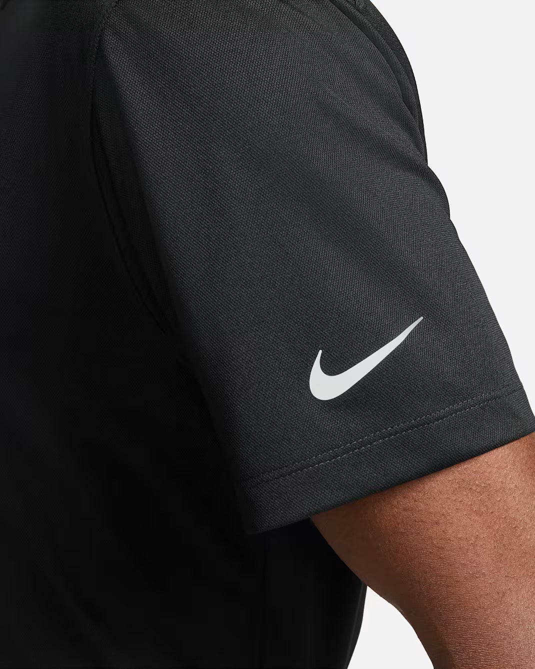 Nike Golf "Dri-FIT Victory Polo" M - Black / White