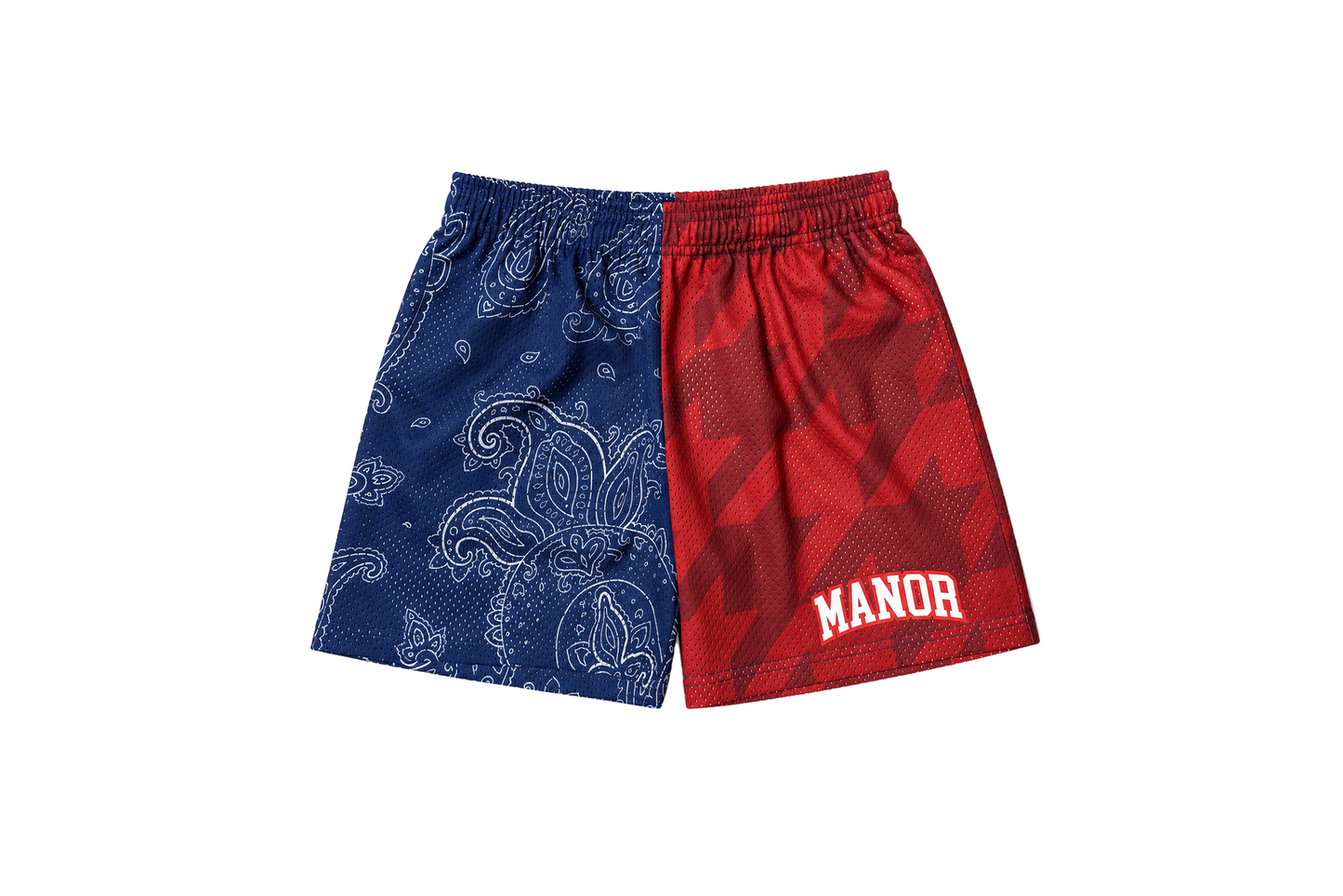 Manor "Dirtbags Short " Mens - Houndstooth / Paisley Split