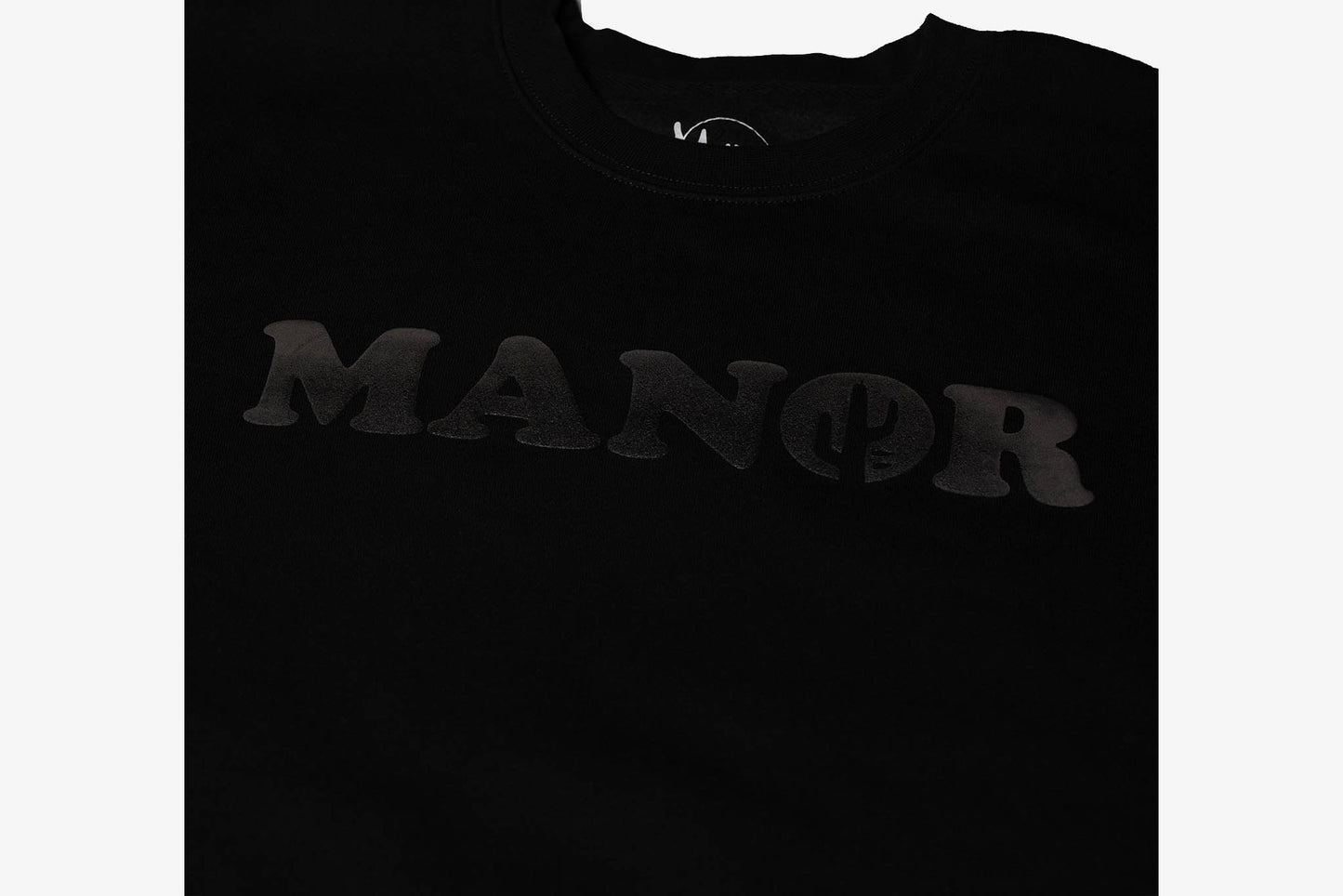 Manor "Vibes Crewneck" M - Black / Black