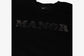 Manor "Vibes Crewneck" M - Black / Black