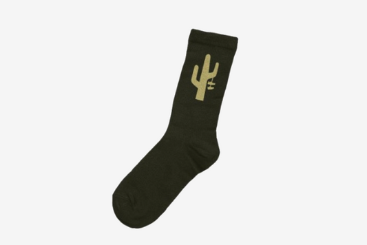 Manor "Hang Time Sock" -  Dark Olive / Sand