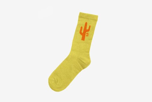 Manor "Hang Time Sock" -  Butter / Orange