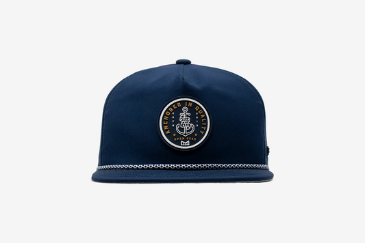 Melin "Coronado Anchored Hydro" Snapback Hat - Navy (Classic)