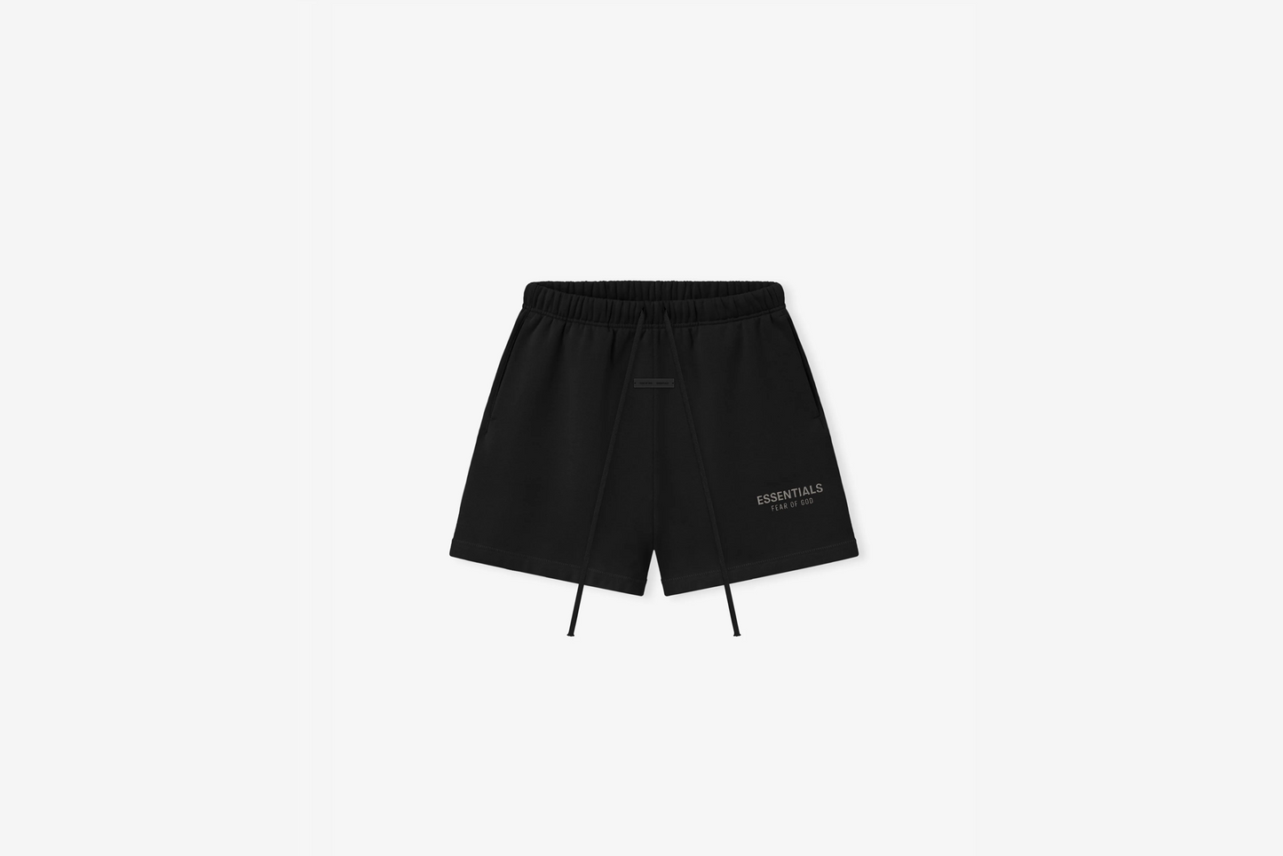 Fear of God Essentials "Soccer Fleece Short" M - Jet Black