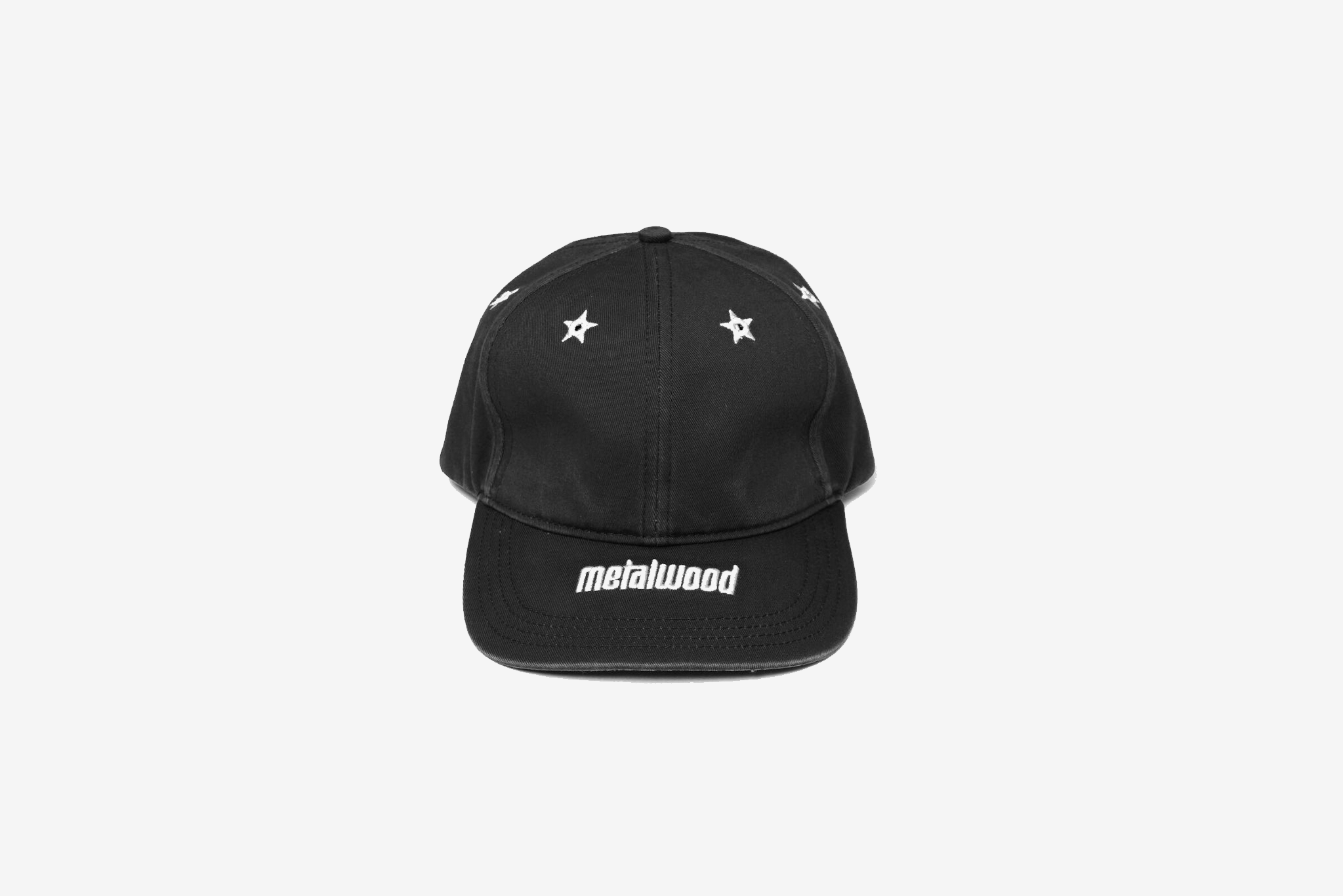 Metalwood Studio "Starshot 6Panel Hat" Black Manor.