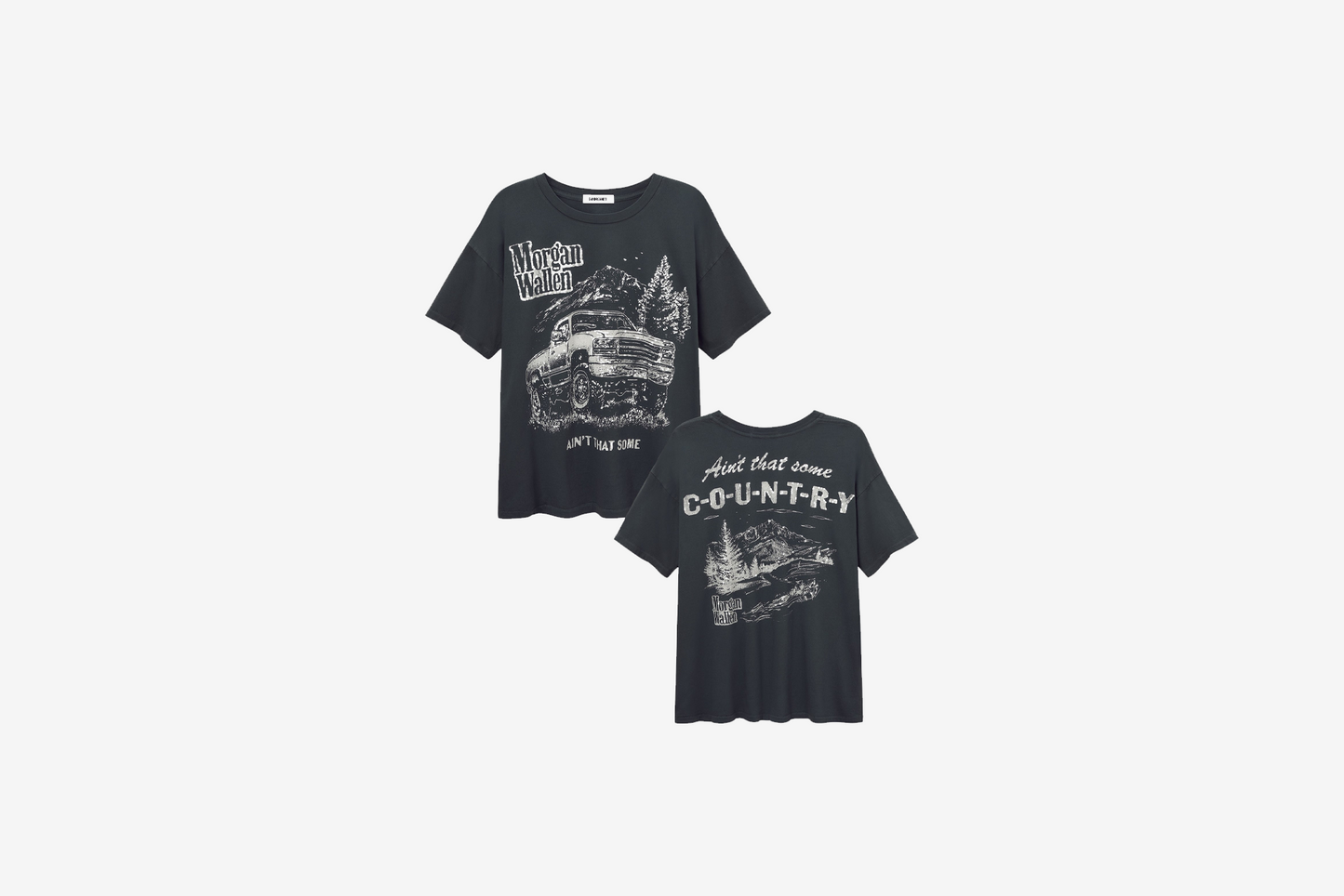 Daydreamer "Morgan Wallen 'Ain't That Some' Merch Tee" W - Vintage Black