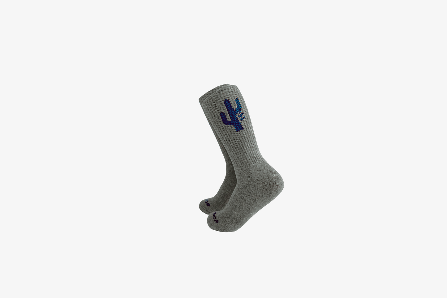 Manor "Hang Time Sock" - Grey / Navy