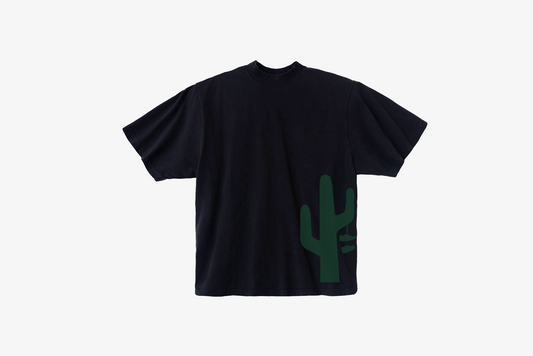 Manor "Trademark" T-Shirt M - Dark Navy / Lawn Green