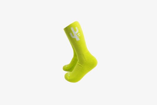 Manor "Hang Time Sock" - Volt / White