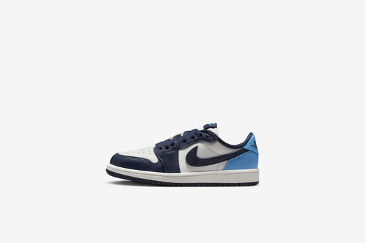 Air Jordan "1 Retro Low OG" PS - Obsidian / University Blue / Sail