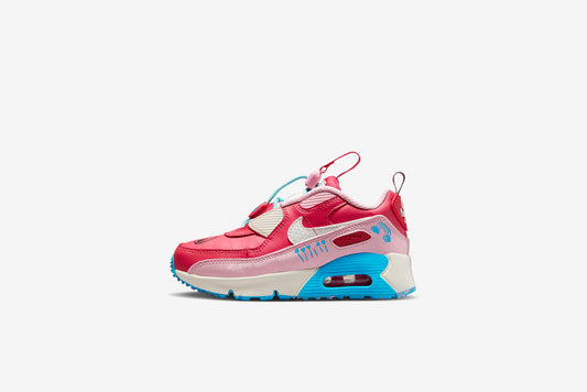 Nike "Air Max 90 Toggle" PS - Light Fusion Red / Sail-Medium