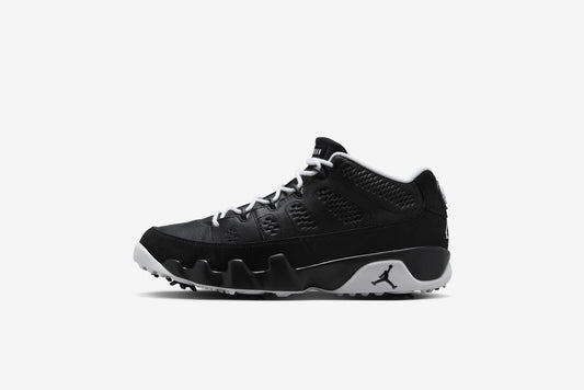 Air Jordan "Retro 9 Low Golf" M - Black / White / Metallic Red Bronze (Barons)