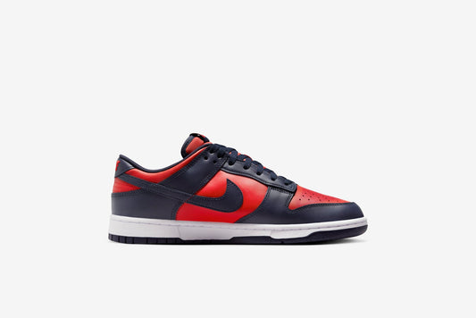 Nike "Dunk Low Retro" M - University Red / Obsidian / White