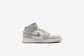 Air Jordan "1 Mid SE" GS - Neutral Grey / Smoke Grey-Sail