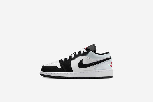 Air Jordan "1 Low SE" GS - White / Fire Red