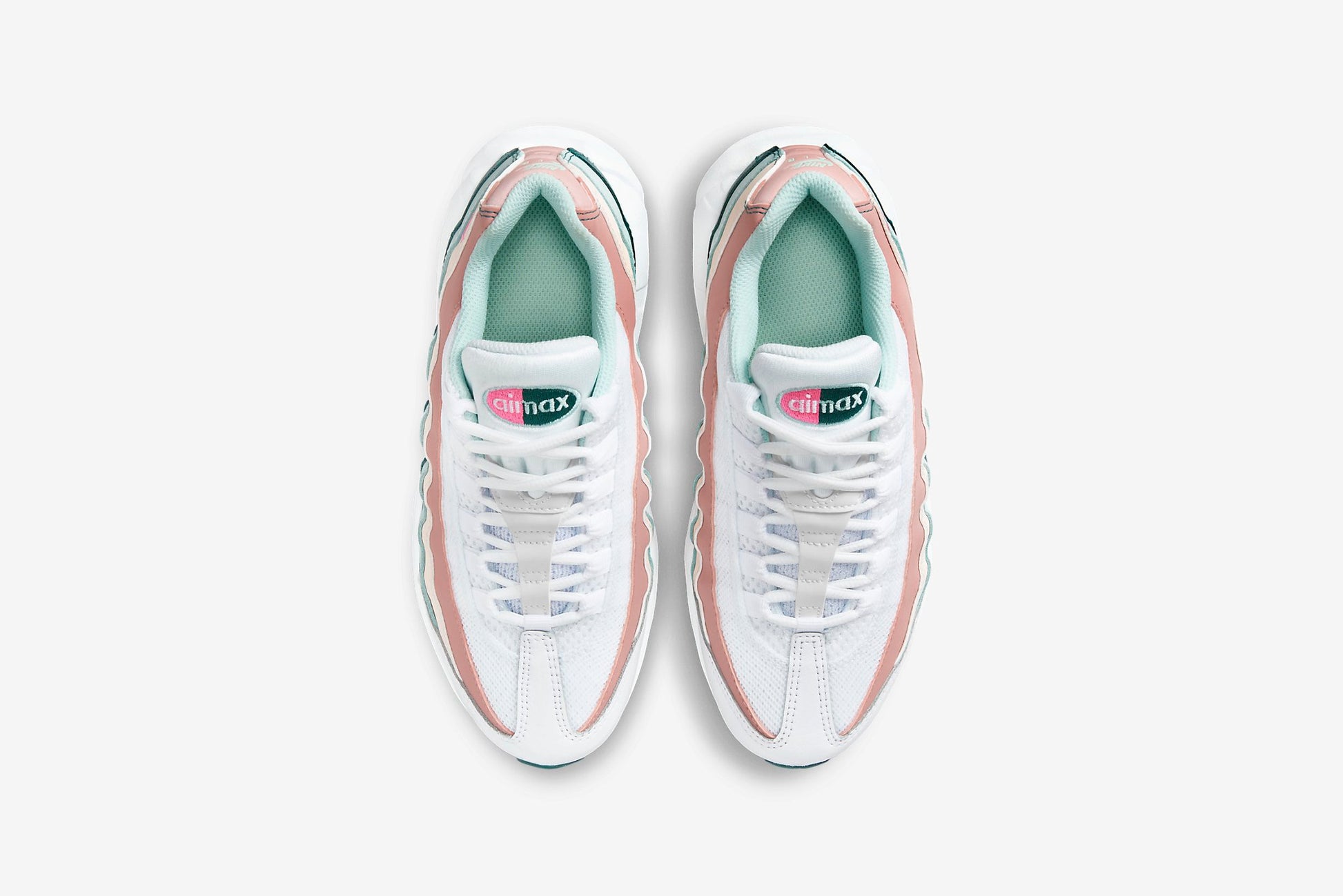 Nike air max 95 white pink Clearance